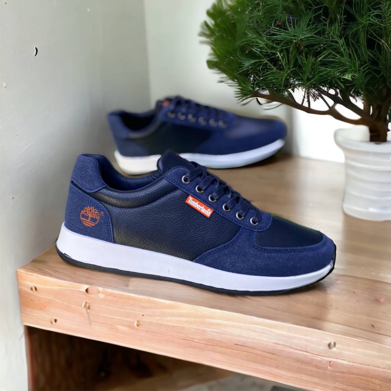 Timberland Footwear (Navy Blue & White)