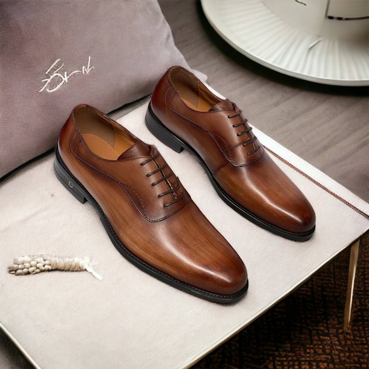 Classic Brown Oxfords