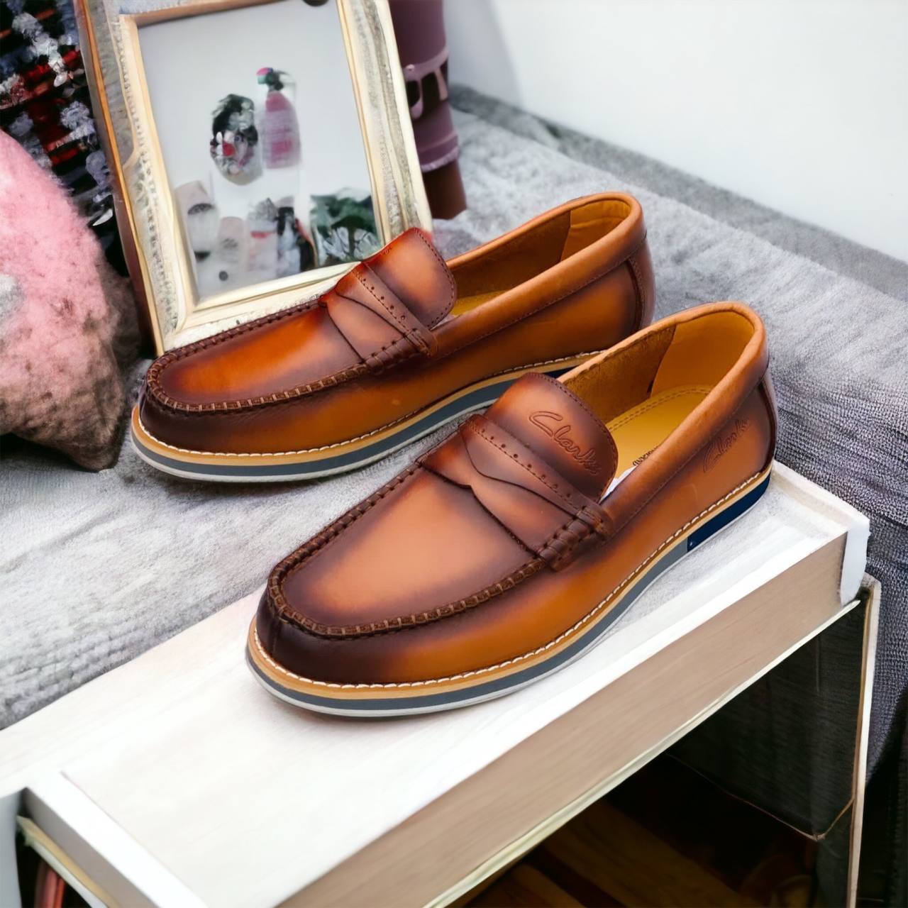 Leather Footwear (Brown)