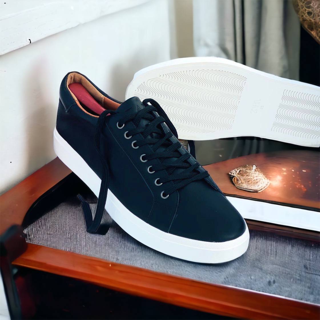 Laced Up Business Smart Shoes (Black)