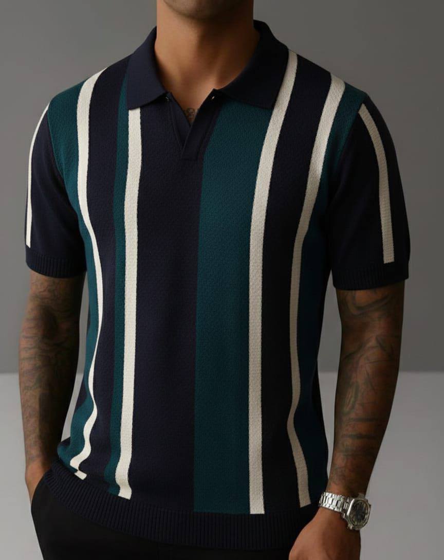 The Heritage Knitted Club Tee | Dark Academia (AC-P)