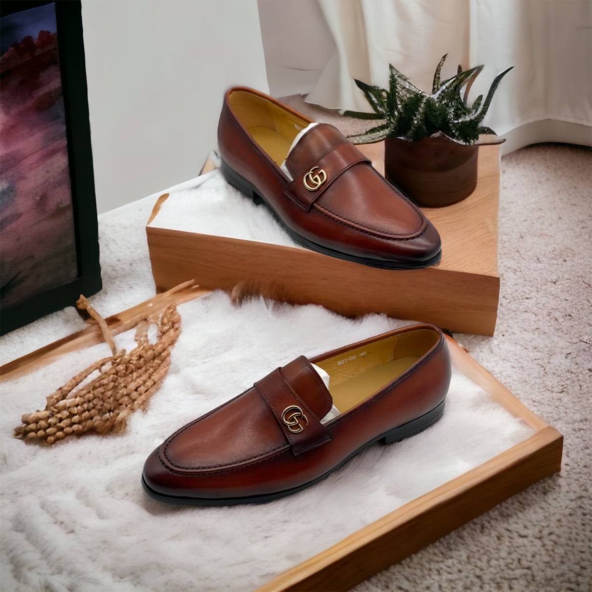 Executive Penny Loafers (Brown)