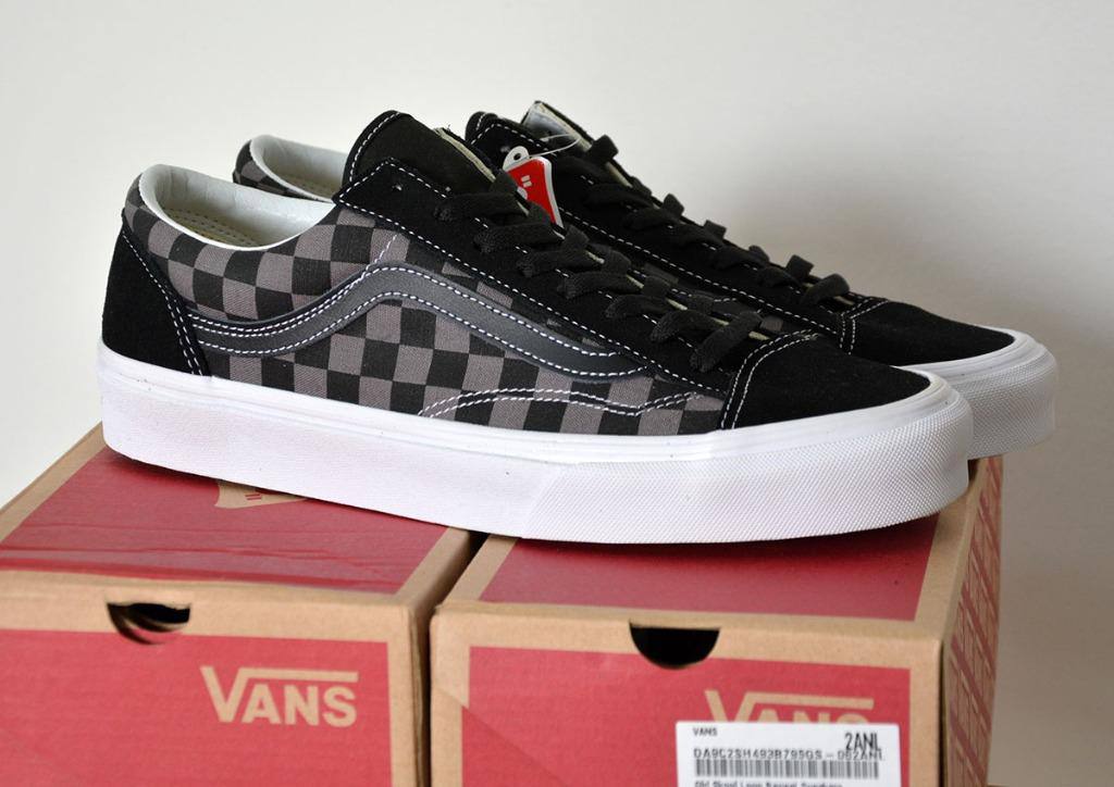 Vans Old Skool Syle Grey Checkerboard