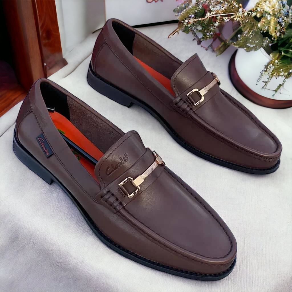 Clarks Loafers with Ornament