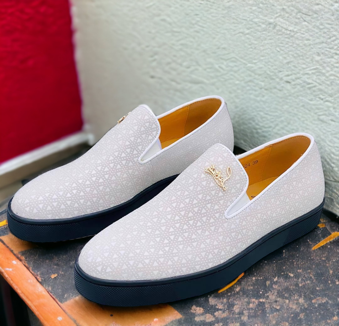 Luxury Red Bottoms (White)