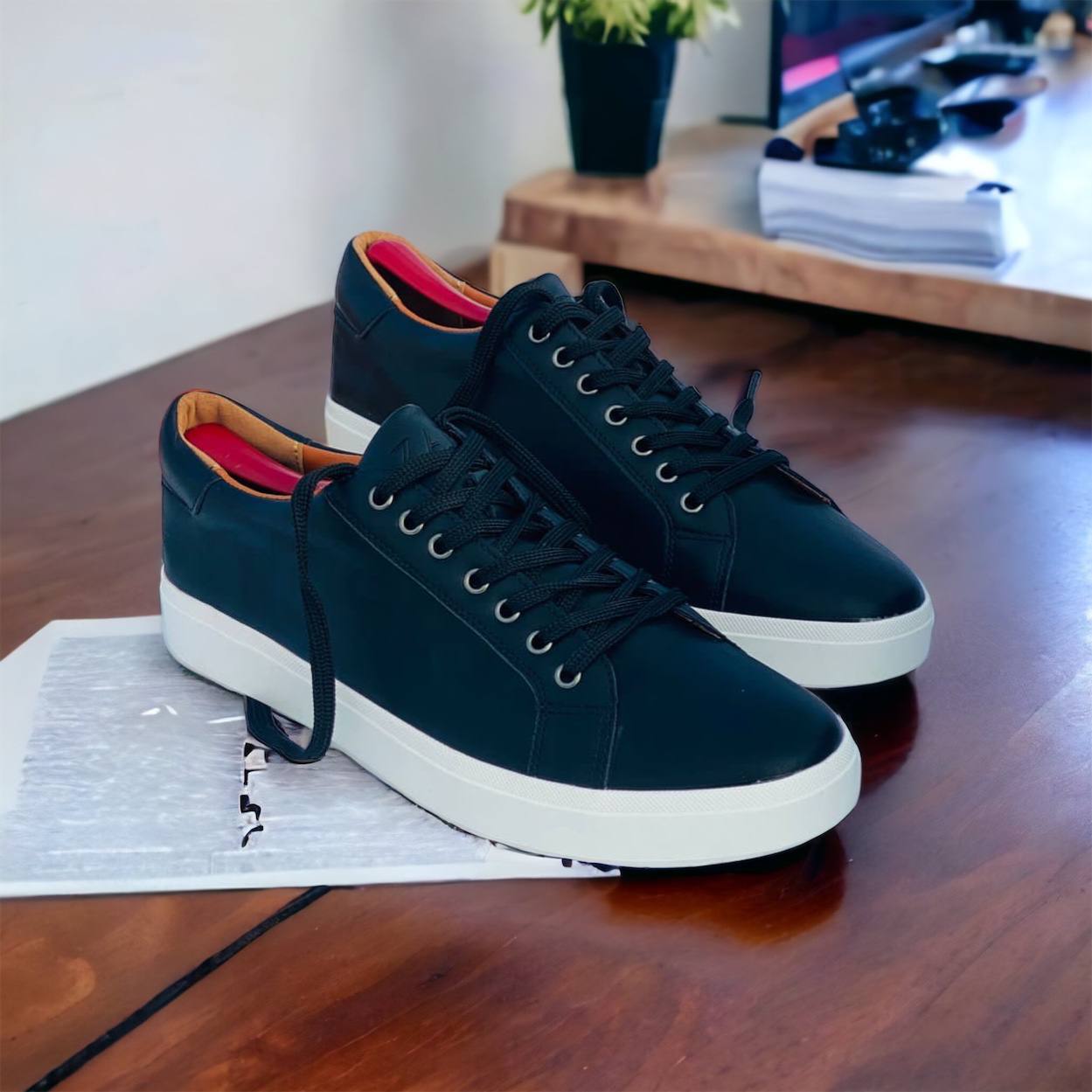 Laced Up Business Smart Shoes (Black)