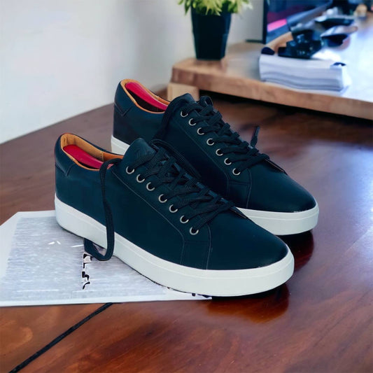 Laced Up Business Smart Shoes (Black)