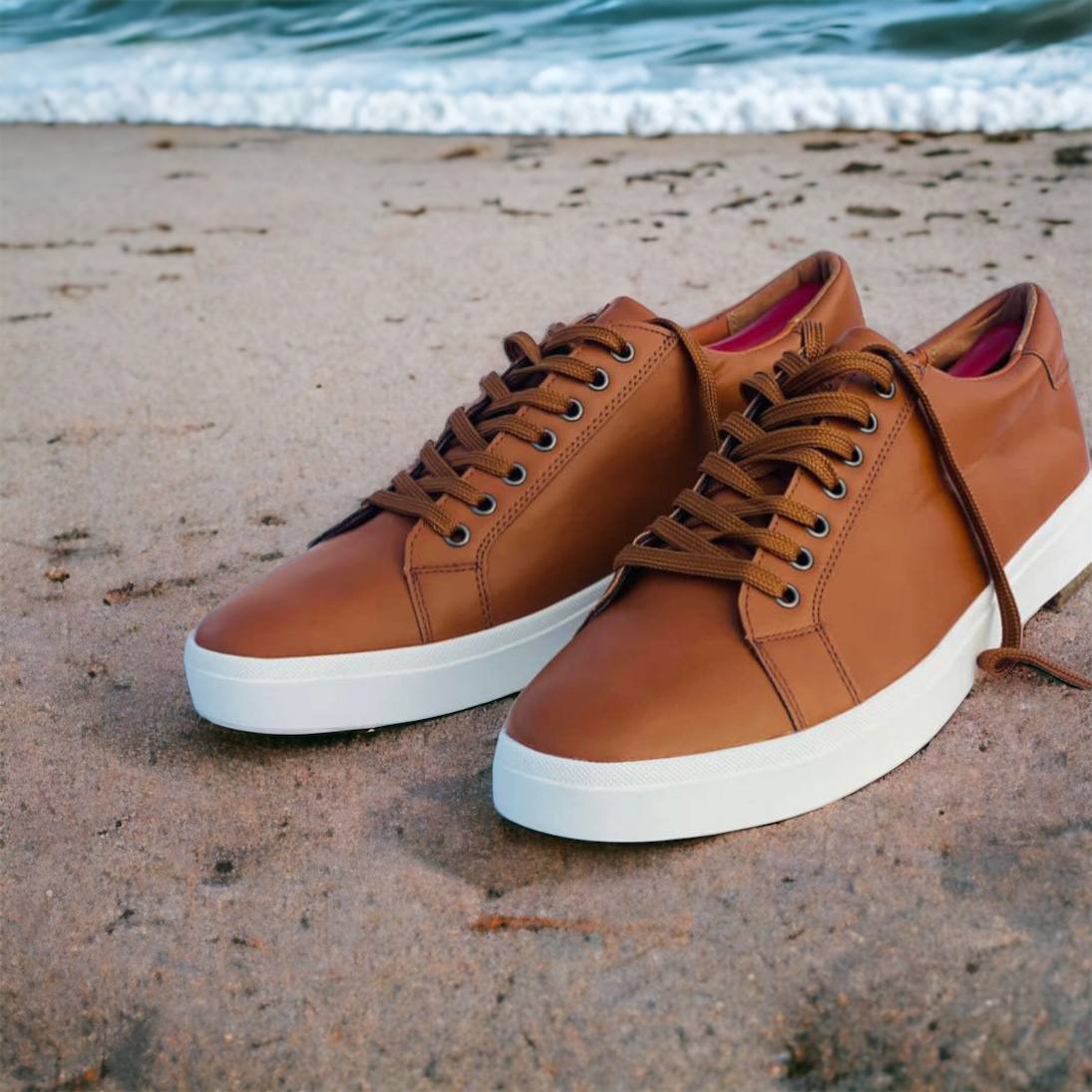 Laced Up Business Smart Shoes (Brown)