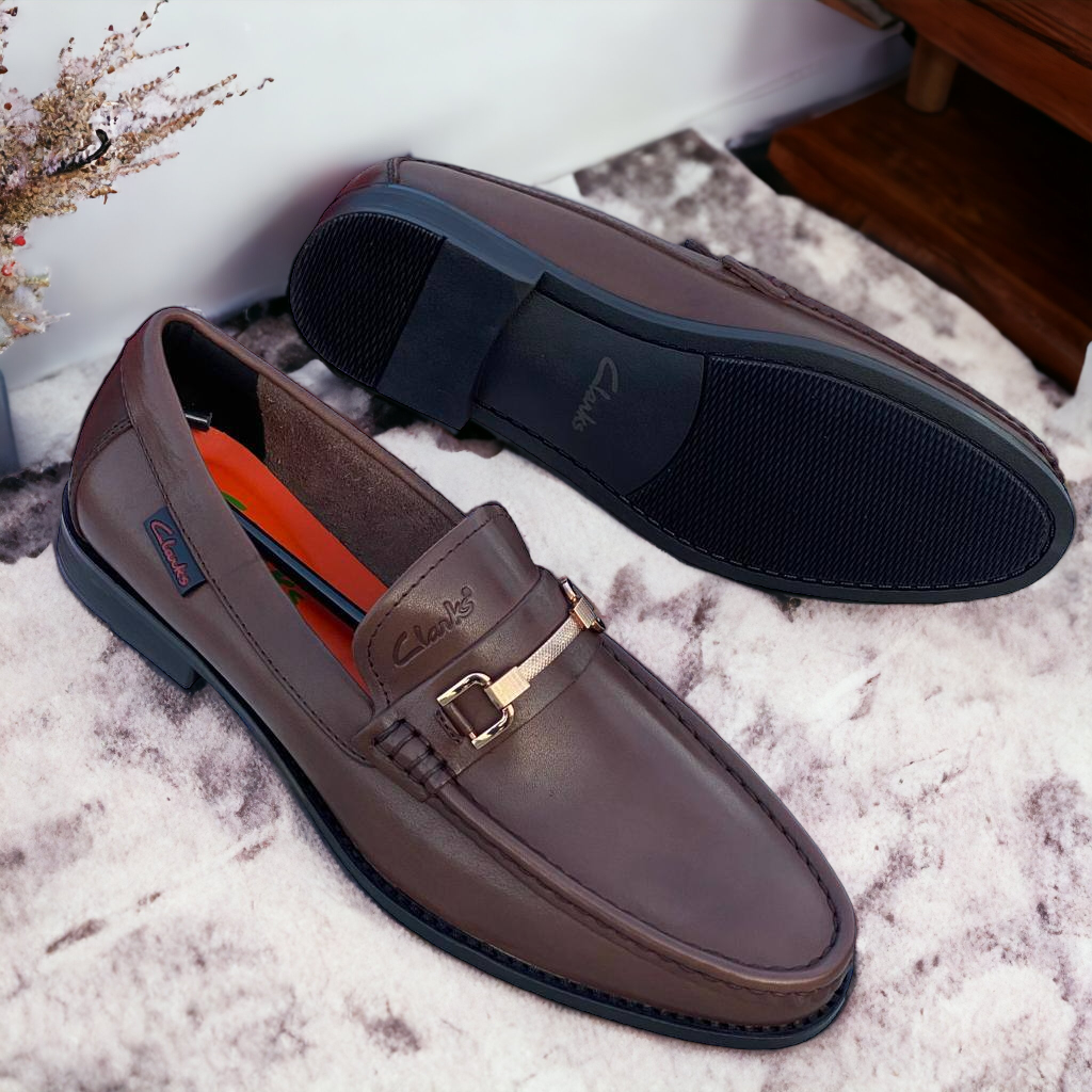 Clarks Loafers with Ornament
