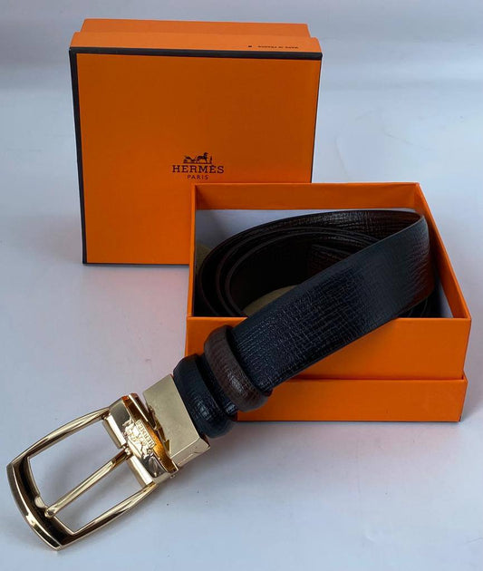 Hermes Reversible Leather Belt