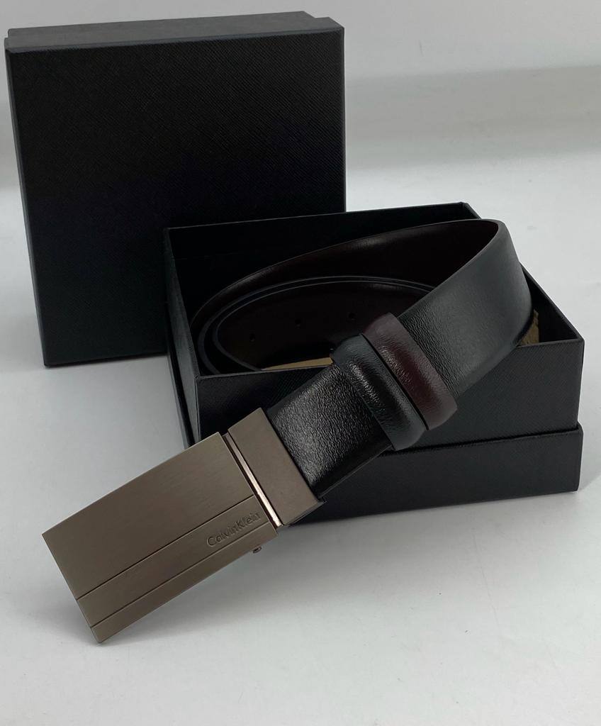 Calvin Klein Classic Leather Belt (reversible buckle)