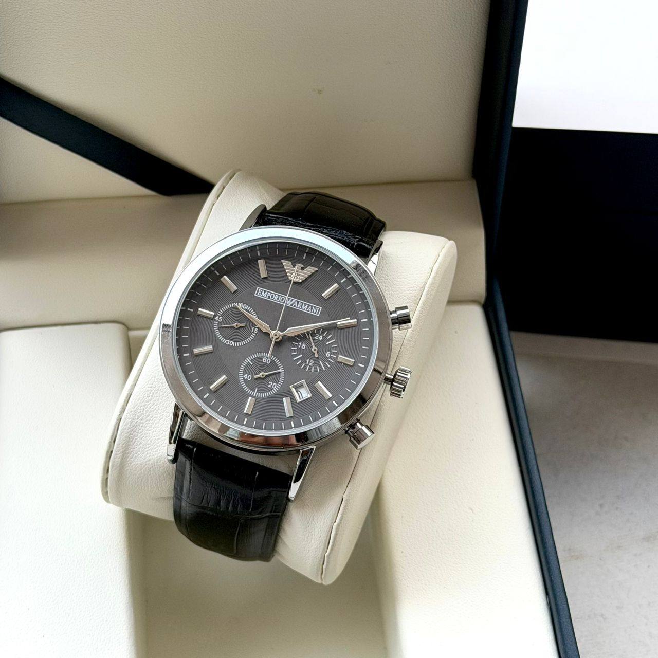 Classic Men Wrist Watch - Emporio Armani Renato Chronograph