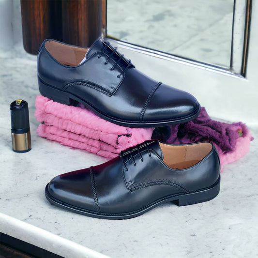 Cap Toe Derby Shoes (s7)