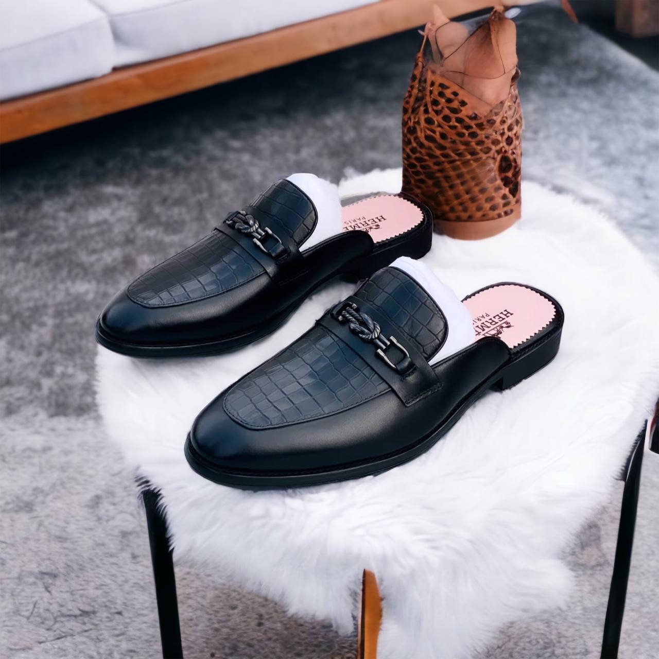 Italian Leather HalfShoe