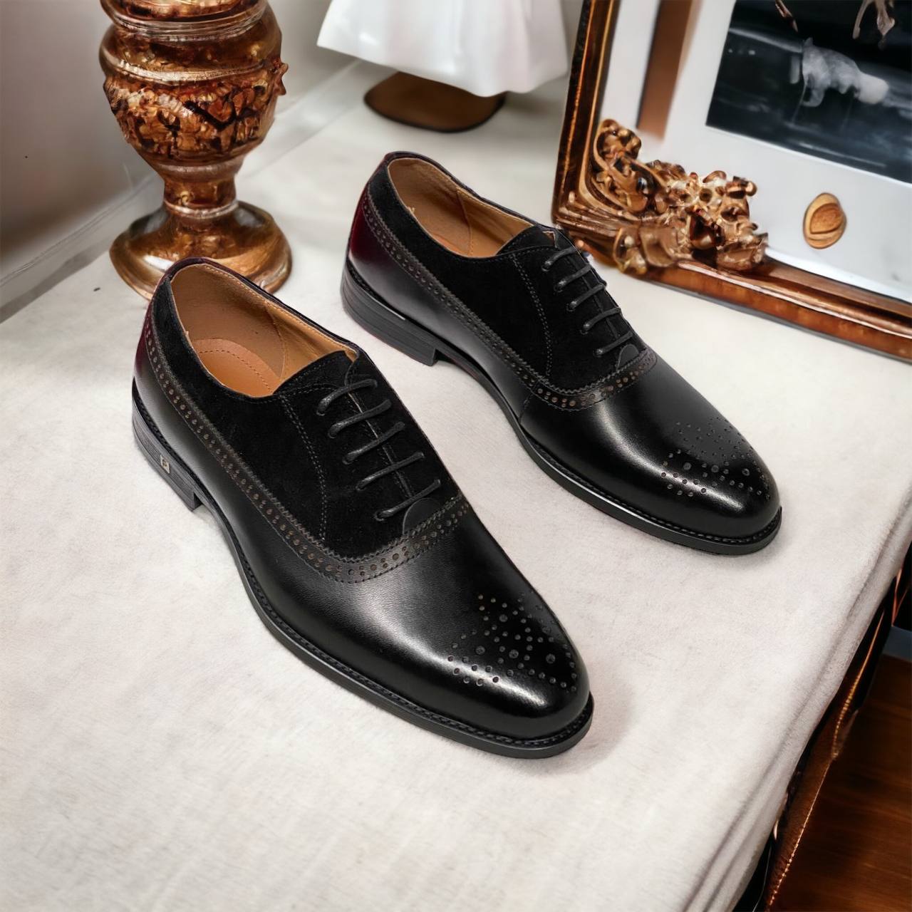 Leather & Suede Brogues