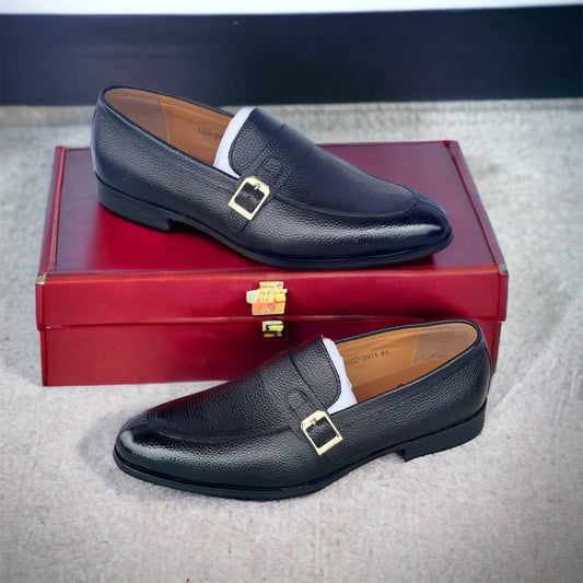 Single Monkstrap Shoes (Black)