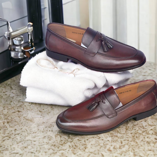 Executive Tassel Shoes (Coffee)