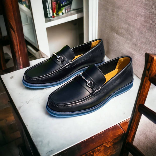 Black Business Smart Shoes (Smooth Leather)