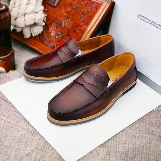 Leather Footwear (Coffee)