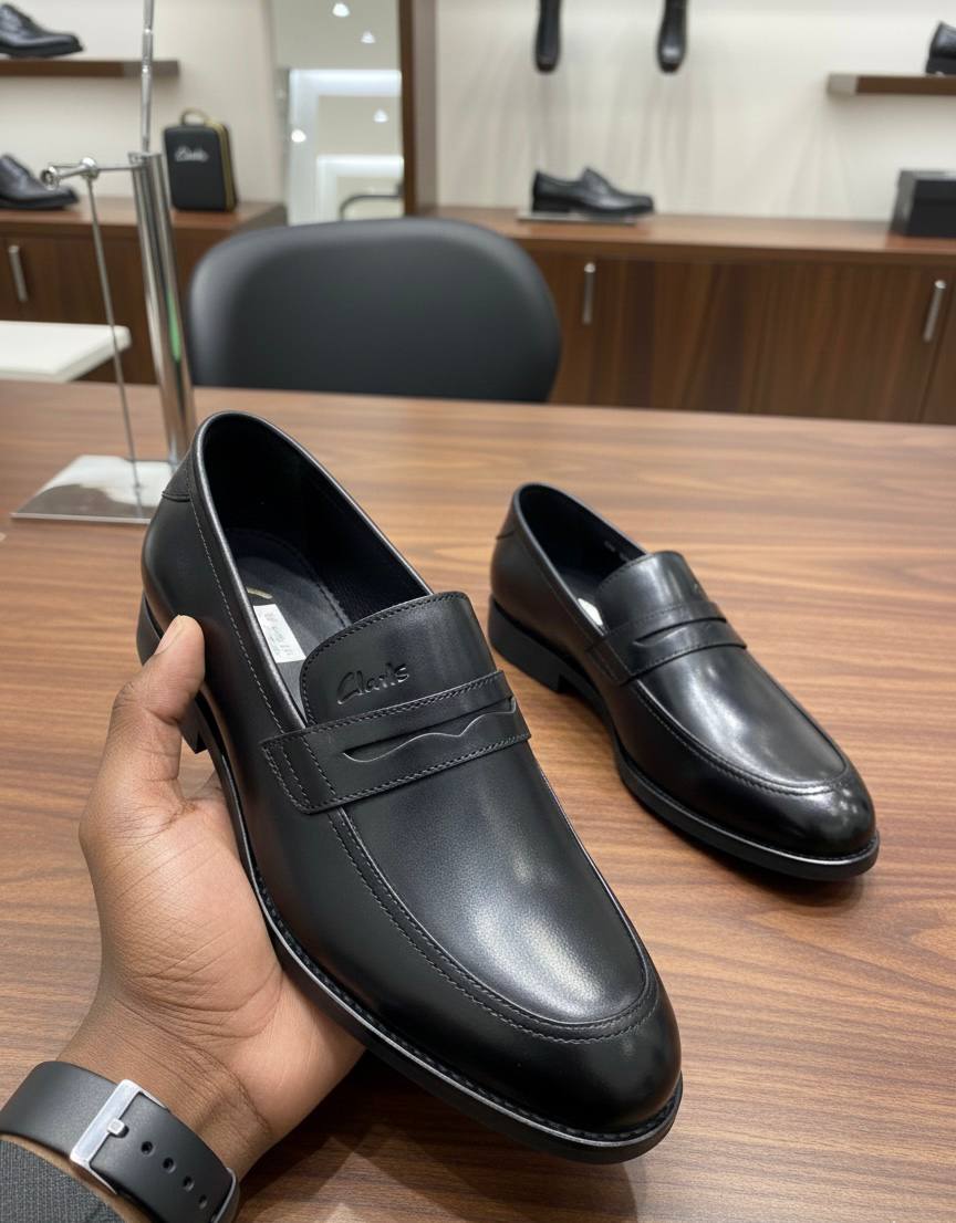 Classic Black Leather Formal Shoe (ENGL-1)