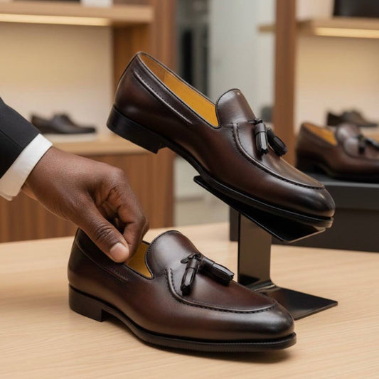 Elite Tassel Dress Loafer Shoes (Modern Gentleman’s Essential DS-1)