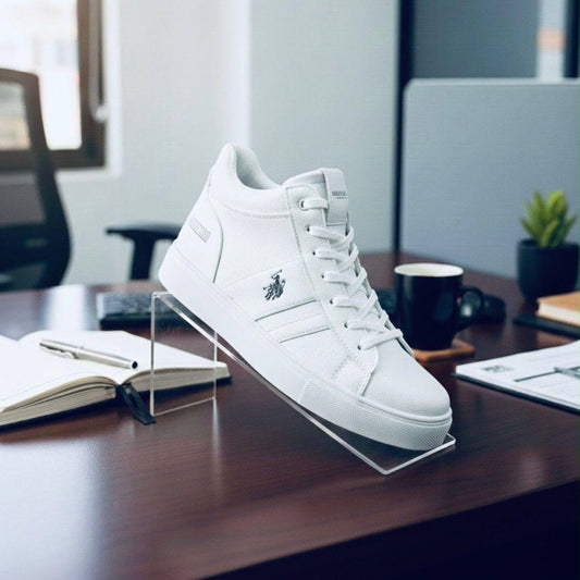 Polo Triple White Quality Leather Boots