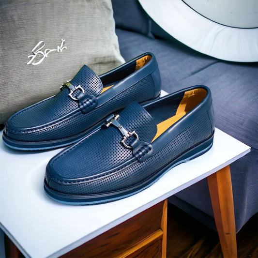 Business Smart Shoes (Navy Blue)