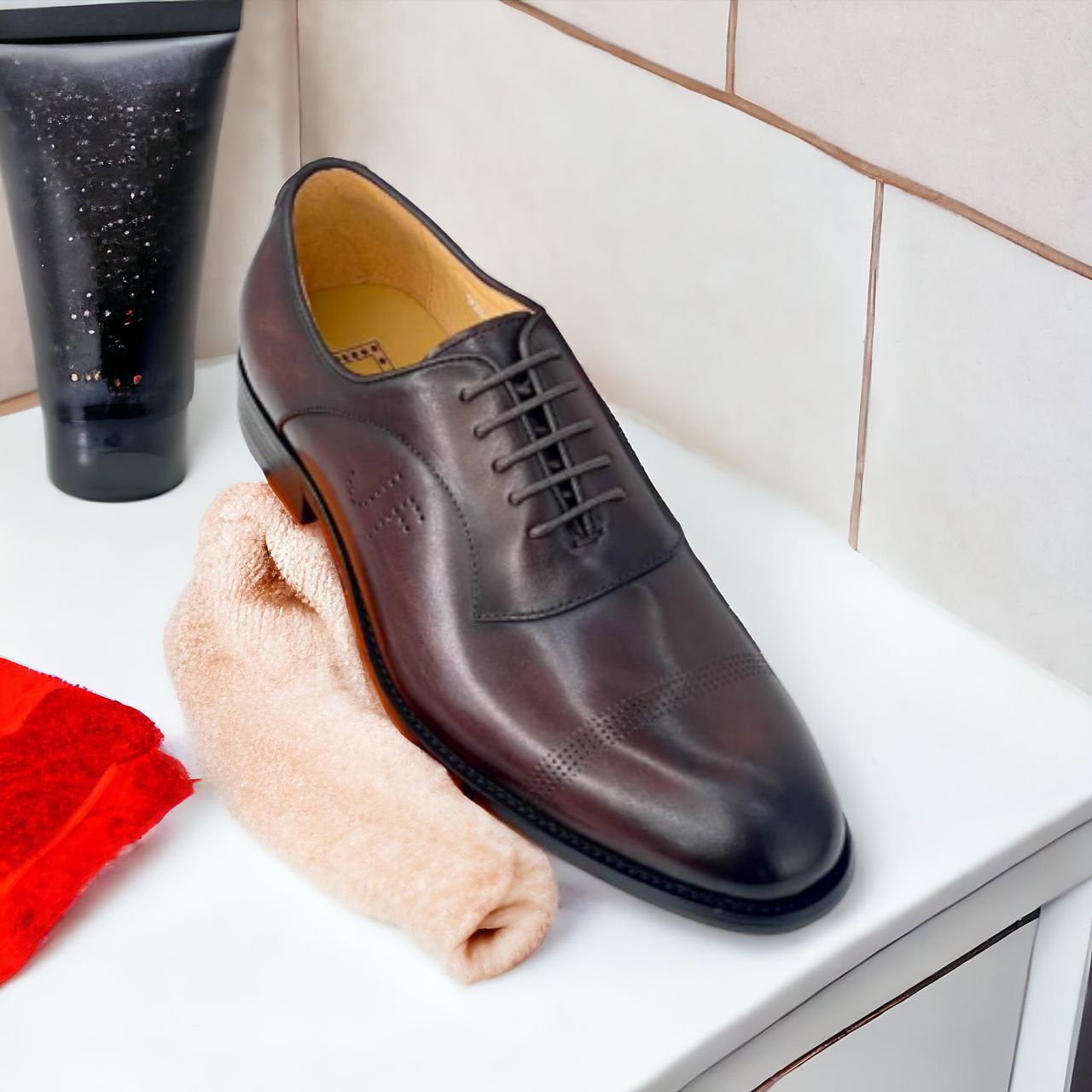 Dotted JF Captoe Shoes (Elegant)