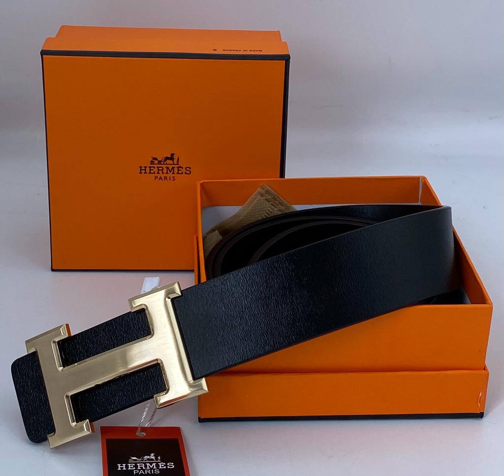 Hermes Leather Belts (Emblem Buckle)