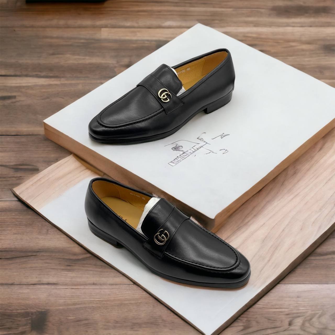 Executive Penny Loafers (Black)