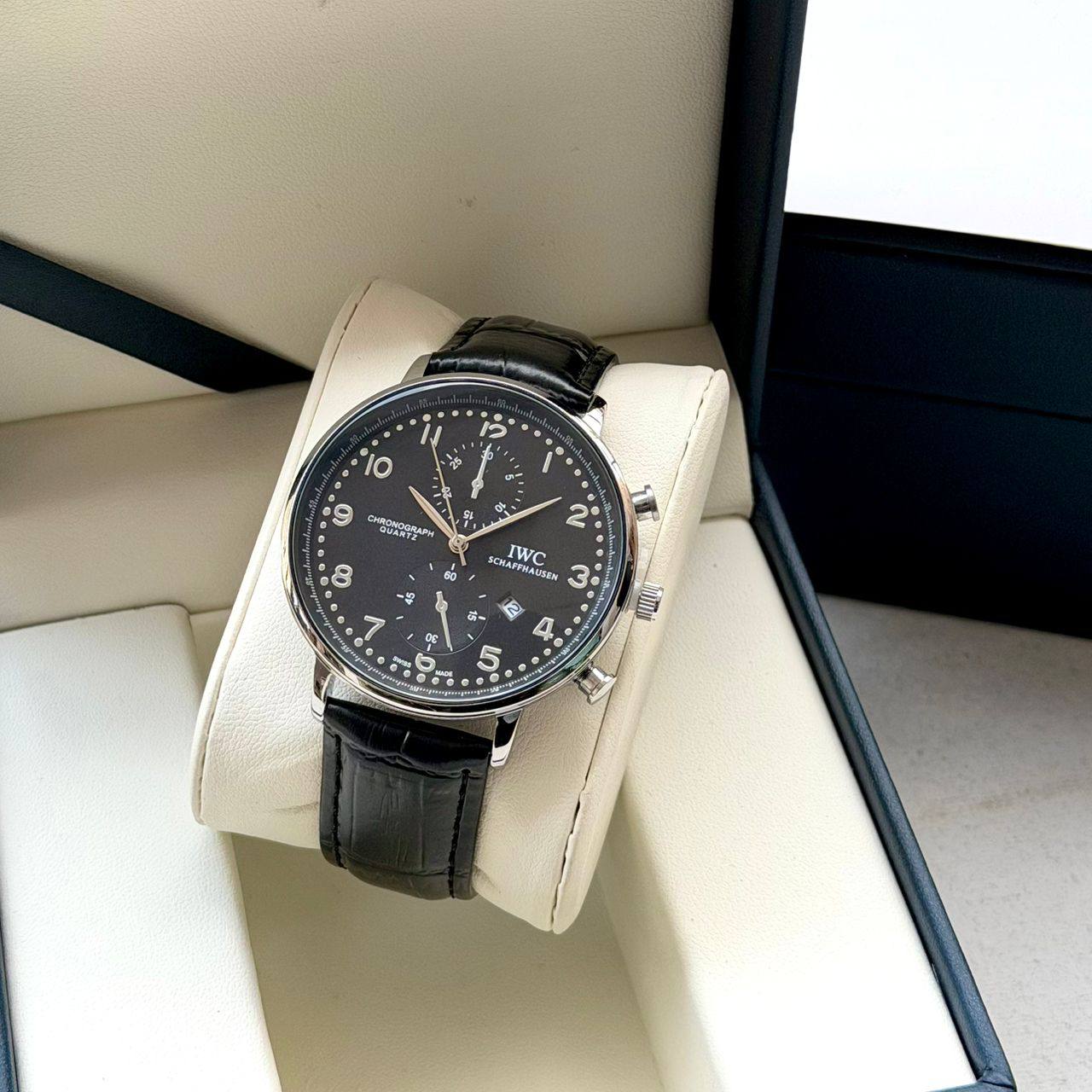 Men Wrist Watch - IWC Style Chronograph
