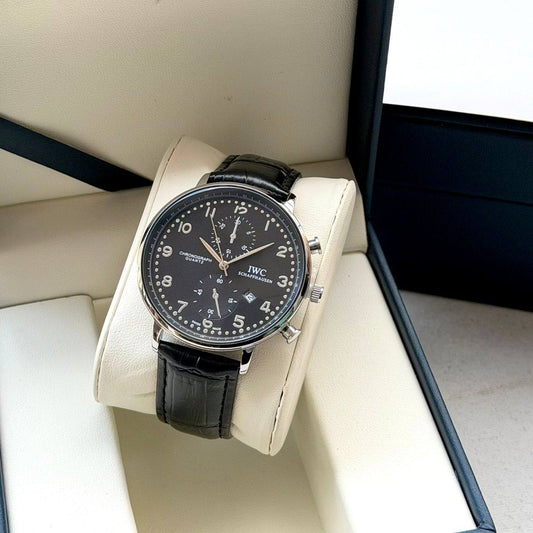 Men Wrist Watch - IWC Style Chronograph