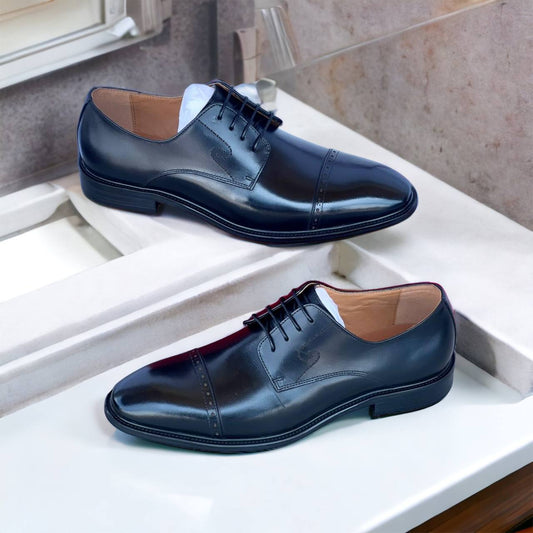 Cap Toe Derby Shoes (s6)