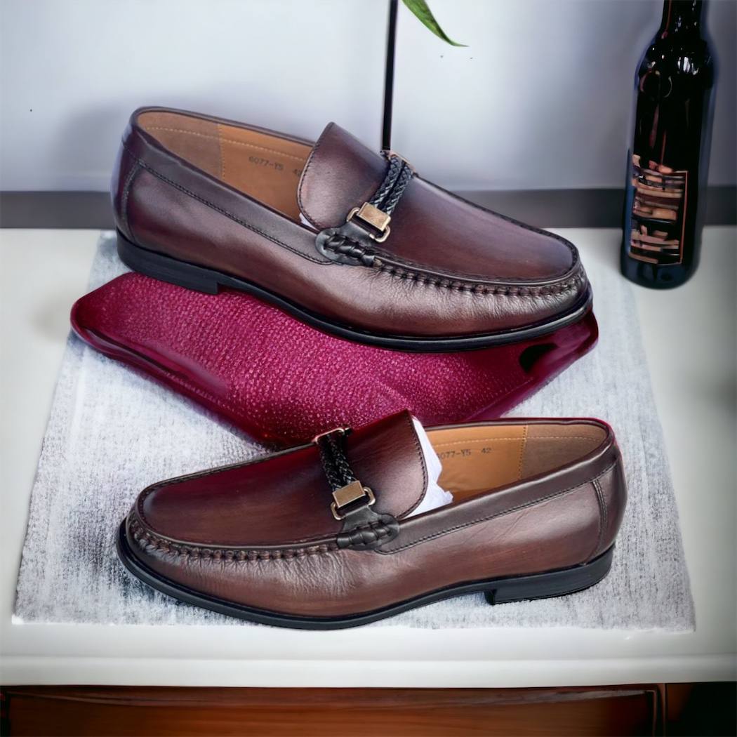 No Lace Dress Shoes (Coffee)