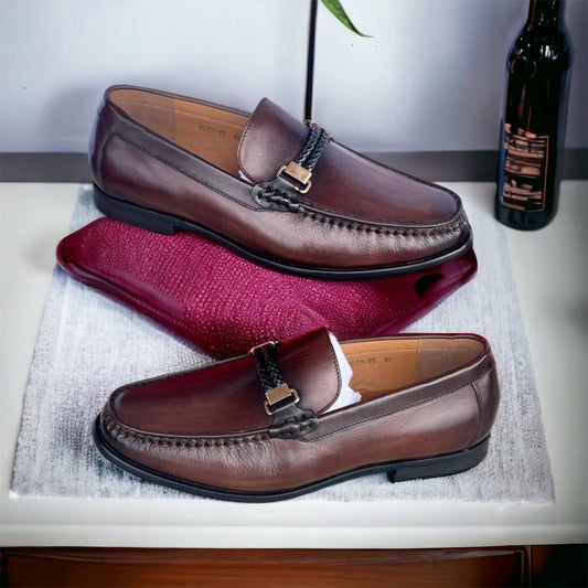 No Lace Dress Shoes (Coffee)