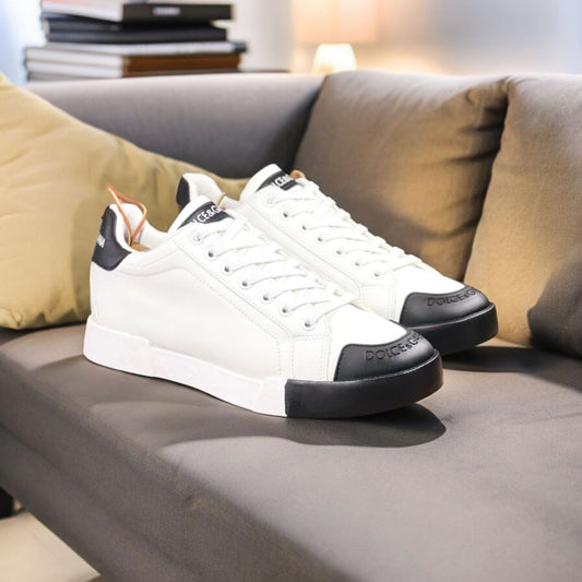 DG White X Black Tip Sneakers (Elegant RTC1)