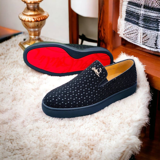 Luxury Red Bottoms (Black)