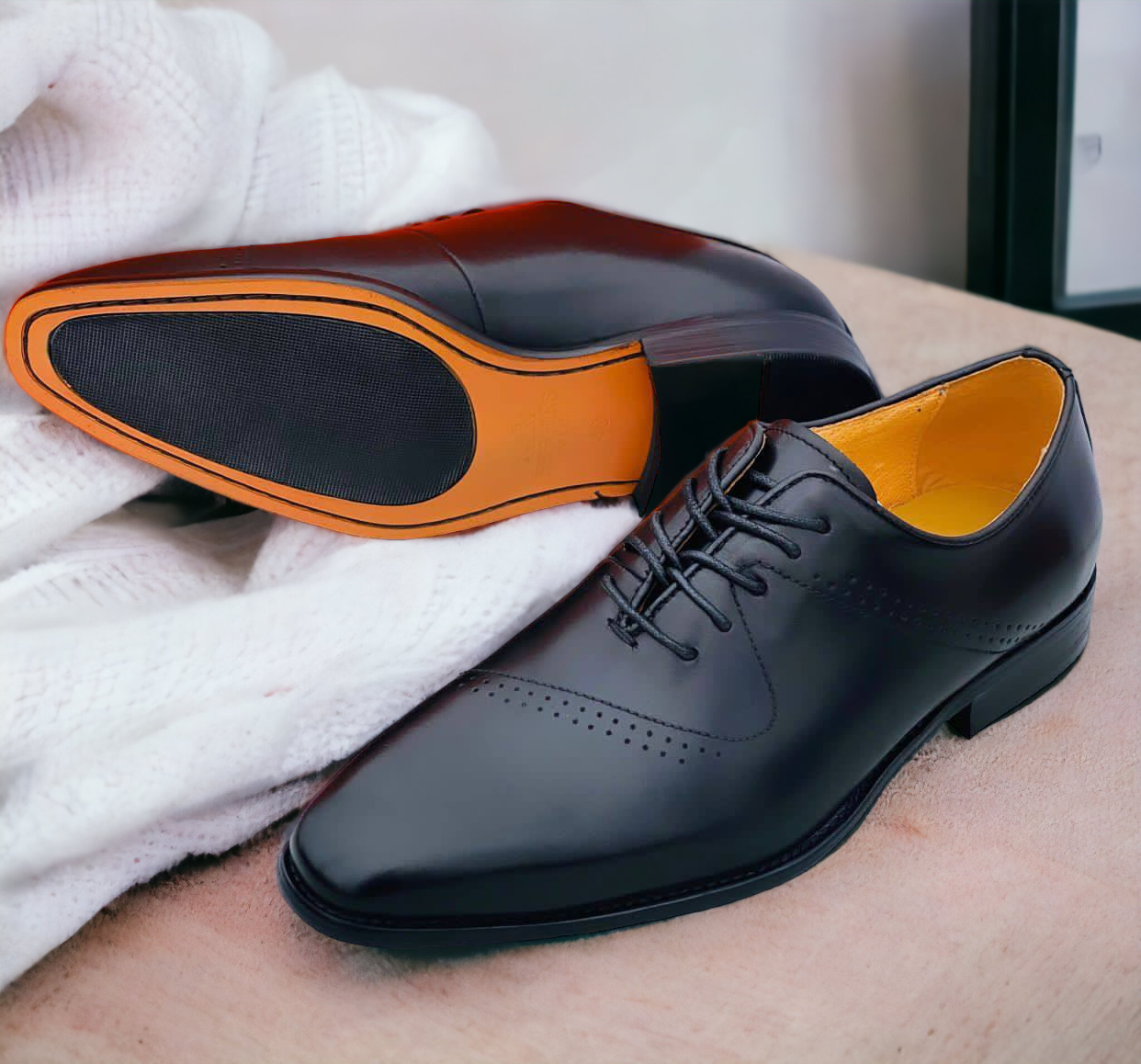 Executive Laced Up Shoes (Black)