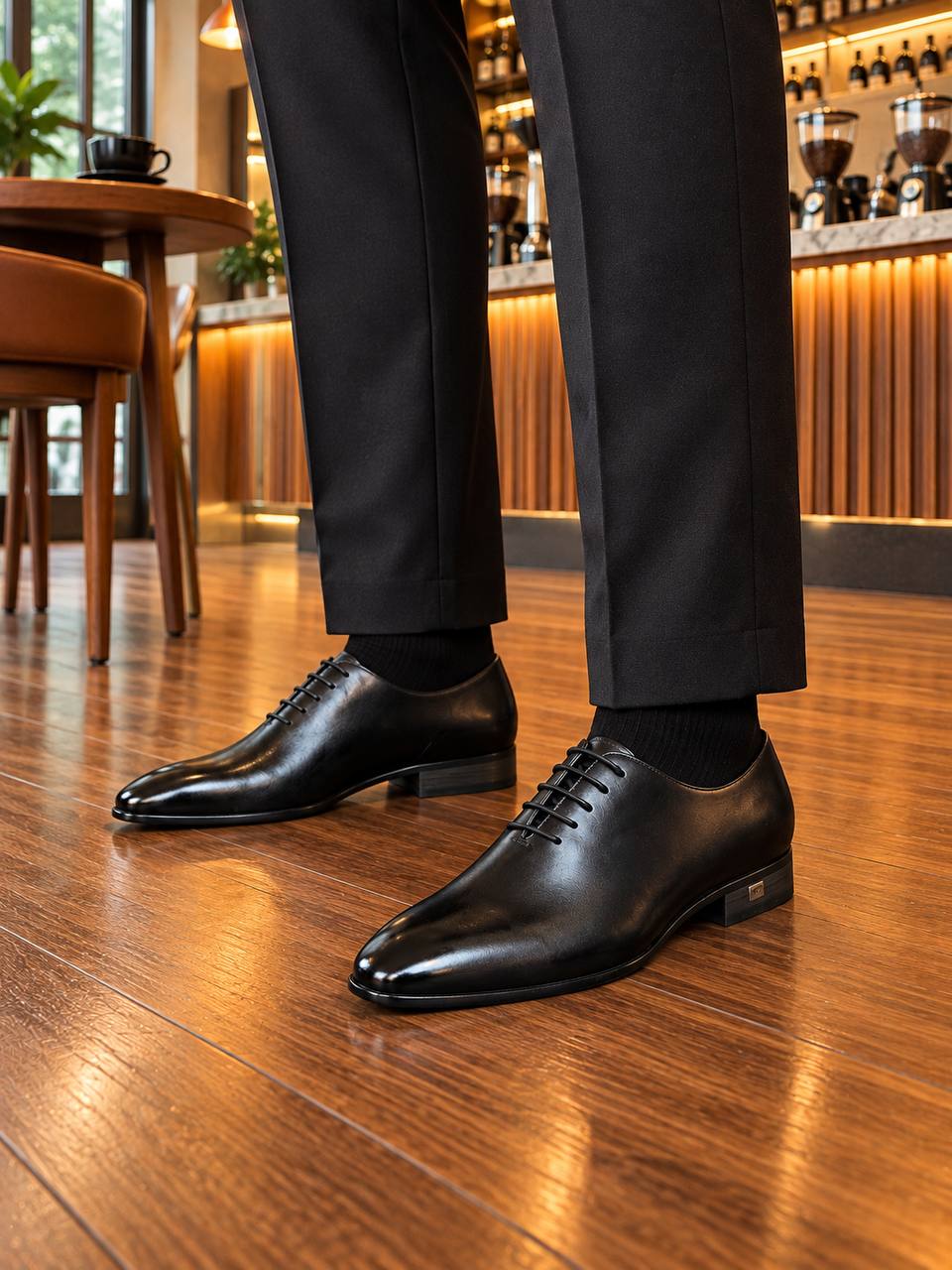 Wholecut Oxfords (Black)